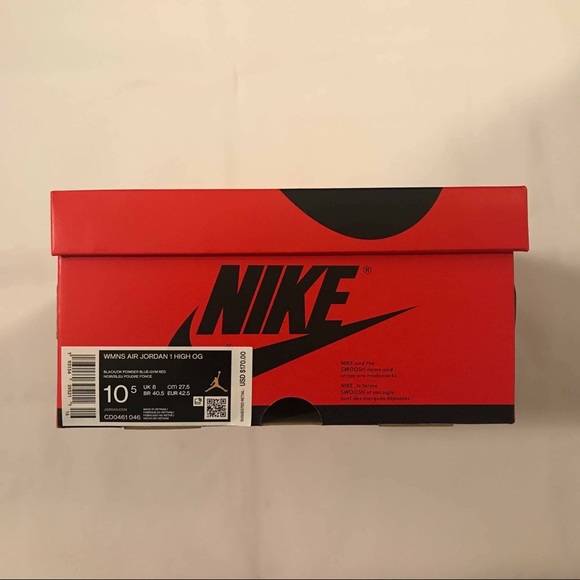 DS Nike Air Jordan 1 High OG “UNC to Chicago” - Picture 8 of 8